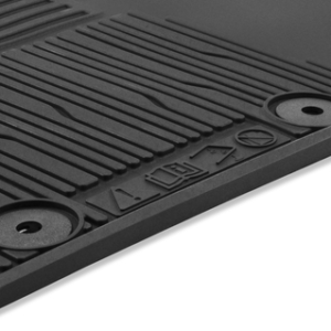 Preproge za vse vremenske razmere spredaj, črne